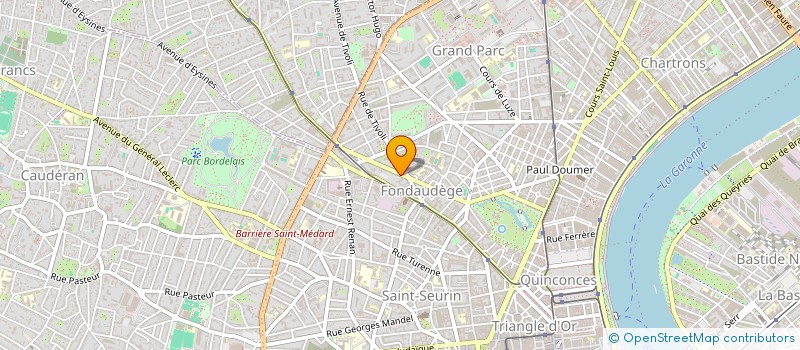 localisation de l'entreprise S.E.A.  BORDEAUX