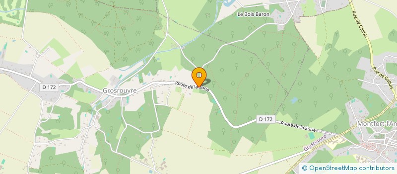 localisation de l'entreprise S.E.A ALMEIDA  GROSROUVRE