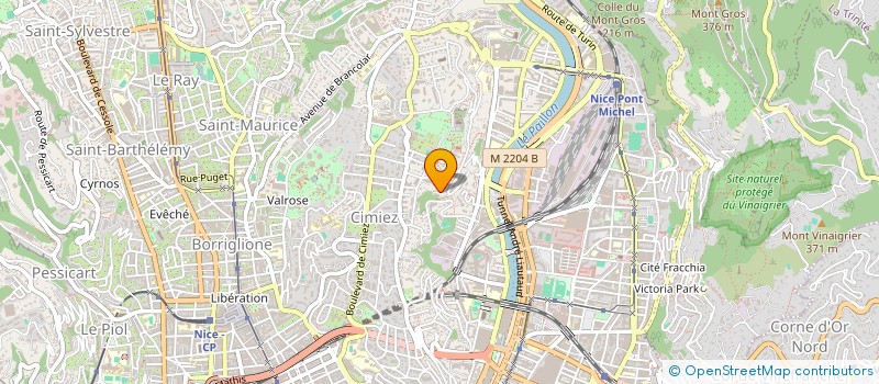 localisation de l'entreprise S.E.A ENERGIE à NICE