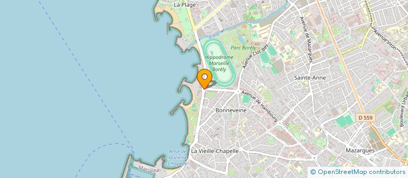 localisation de l'entreprise S.E.A. MANAGEMENT  MARSEILLE