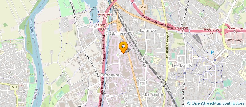 localisation de l'entreprise S.E.B à TOULOUSE