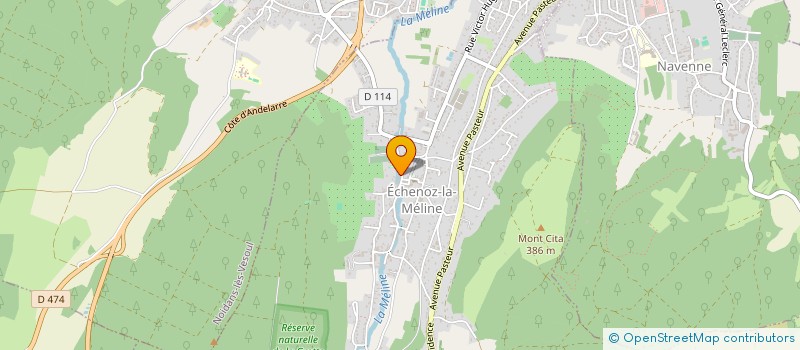 localisation de l'entreprise S.E.B. LOCATIONS  VALLEROIS-LORIOZ