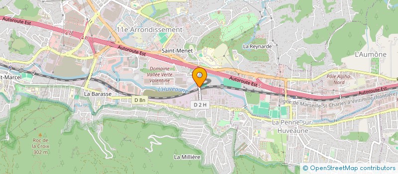 localisation de l'entreprise S.E.B.O. SOLAR  MARSEILLE