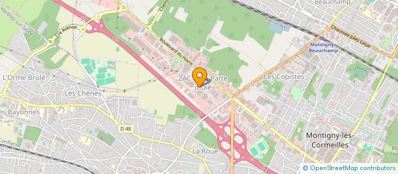 localisation de l'entreprise S.E.BROCH'VIT à HERBLAY-SUR-SEINE