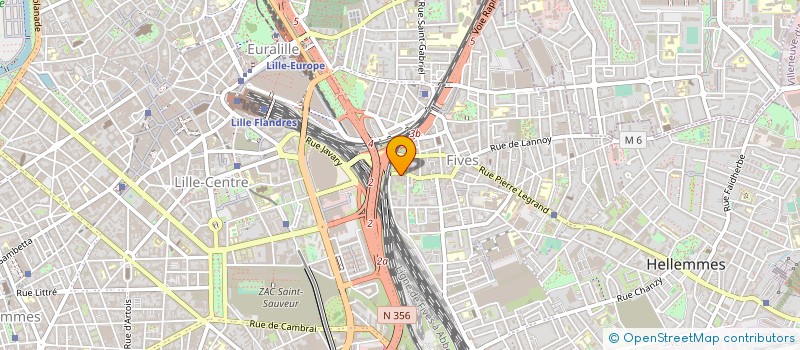 localisation de l'entreprise S.E BUREAU à LILLE