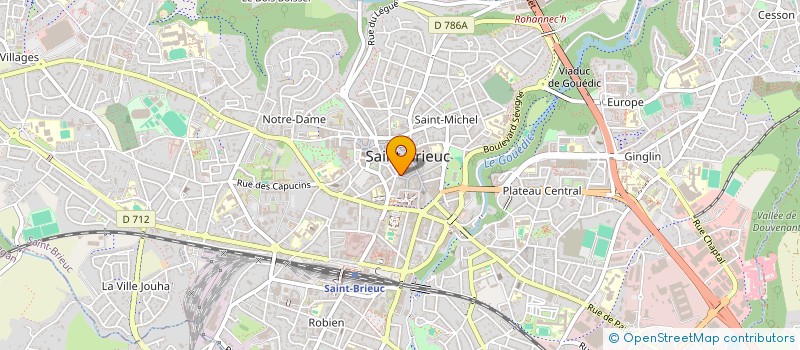 localisation de l'entreprise S E C A T Y à SAINT-BRIEUC