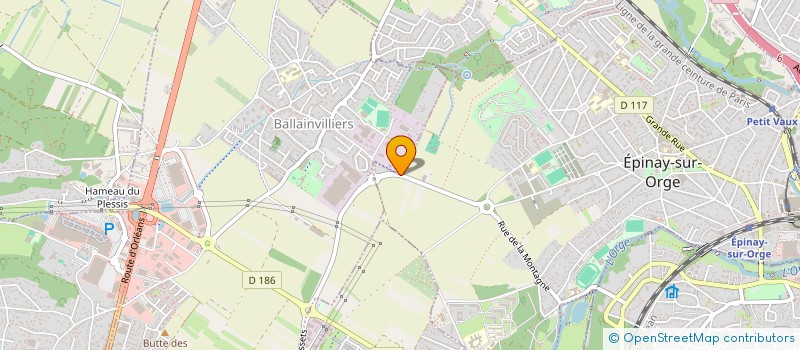 localisation de l'entreprise S E C A V à BALLAINVILLIERS