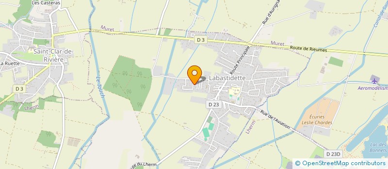 localisation de l'entreprise S.E.C.C. & LES TOITS DE EAUNES à EAUNES