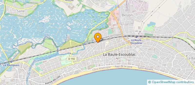 localisation de l'entreprise S . E CONSULT à LA BAULE-ESCOUBLAC