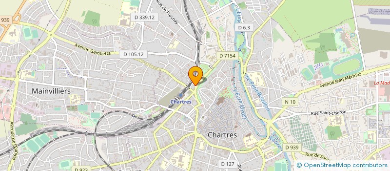 localisation de l'entreprise S.E.D. à CHARTRES