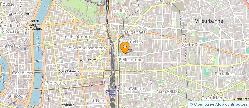 localisation de l'entreprise S.E.D  LYON