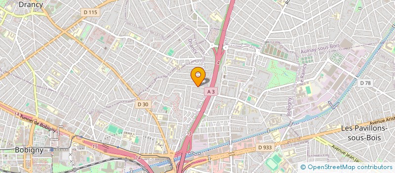 localisation de l'entreprise S E D P R  BOBIGNY