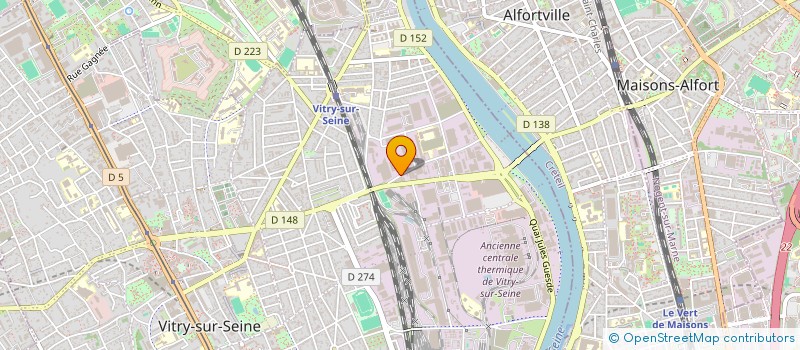 localisation de l'entreprise S E D R  VITRY-SUR-SEINE