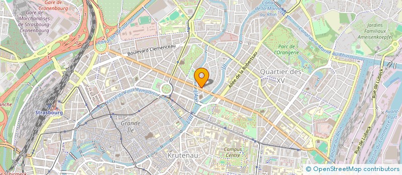 localisation de l'entreprise S.E.D.R.Y à STRASBOURG