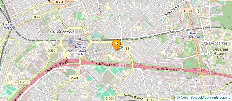 localisation de l'entreprise S.E DALLAGE  NOISY-LE-GRAND