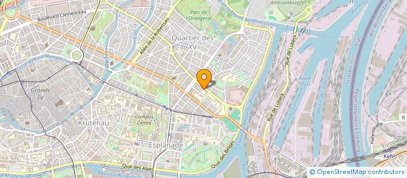 localisation de l'entreprise S E DE L ENTREPRISE DE NETTOYAGE JUNG à STRASBOURG