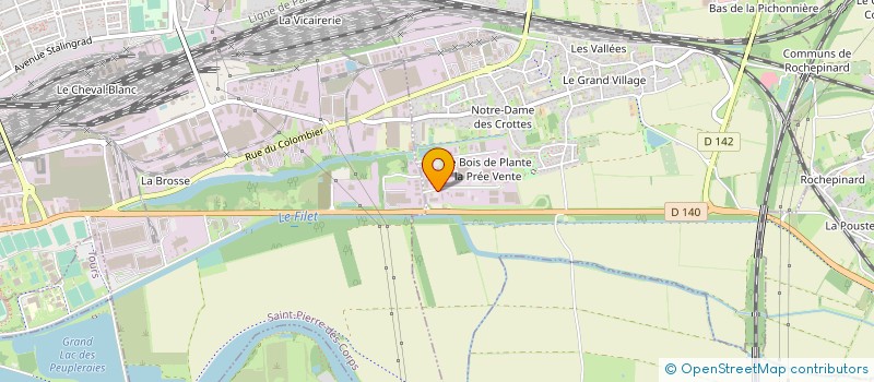 localisation de l'entreprise S.E. DES ETABLISSEMENTS KOEDINGER à LA VILLE-AUX-DAMES