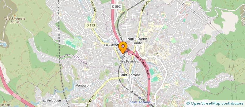 localisation de l'entreprise S.E DES ETS CAPOMACCIO FILS à MARSEILLE