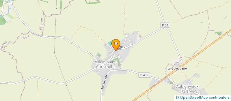 localisation de l'entreprise S E DES ETS MICHEL GRUNY à VILLERS-SAINT-CHRISTOPHE