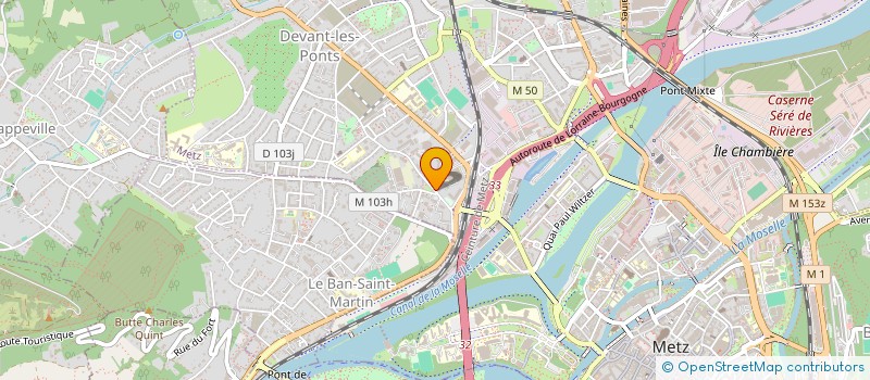 localisation de l'entreprise S E DES ETS PLAFONDS DE L EST à METZ