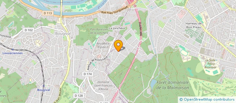localisation de l'entreprise S.E.DI.CO. SOCIETE D'ETUDES ET DE DIFFUSION DE LA COMPUTIQUE à RUEIL-MALMAISON
