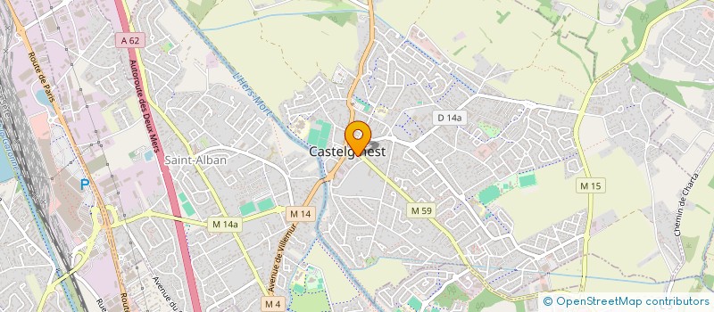 localisation de l'entreprise S.E.E.NOQUERO  CASTELGINEST