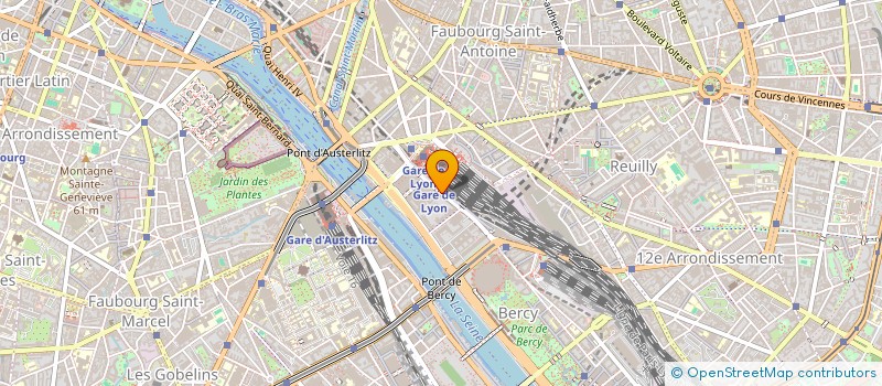 localisation de l'entreprise S.E.E.R. à PARIS