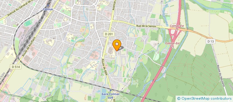 localisation de l'entreprise S & E ENGINEERING FRANCE à COLMAR