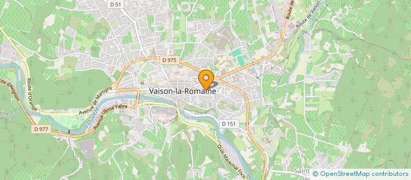 localisation de l'entreprise S E ENTREPRISE BRUNEL  VAISON-LA-ROMAINE