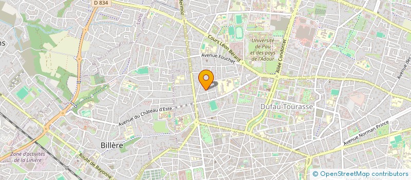 localisation de l'entreprise S.E. ETUDES TECHN. AERAUL. HYDRAULIQUES à SAUVAGNON