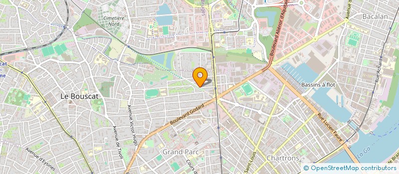 localisation de l'entreprise S&E EVENT CONCEPT  LE BOUSCAT