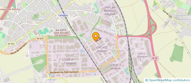 localisation de l'entreprise S.E.F à FRETIN