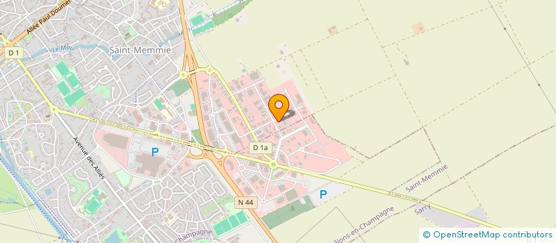 localisation de l'entreprise S.E FINANCES  SAINT-MEMMIE