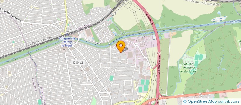 localisation de l'entreprise S.E.G à VILLEPARISIS
