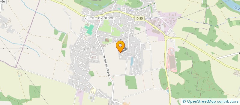 localisation de l'entreprise S.E.G. CONSEILS  VILLETTE-D'ANTHON