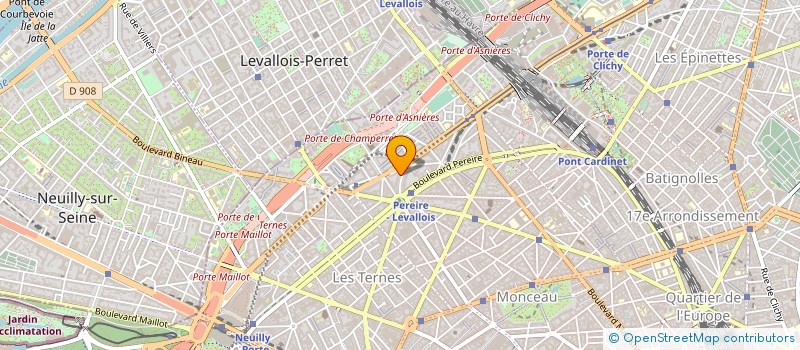 localisation de l'entreprise S.E.G.I.F - D'ASTORG, FROVO ET ASSOCIES à PARIS