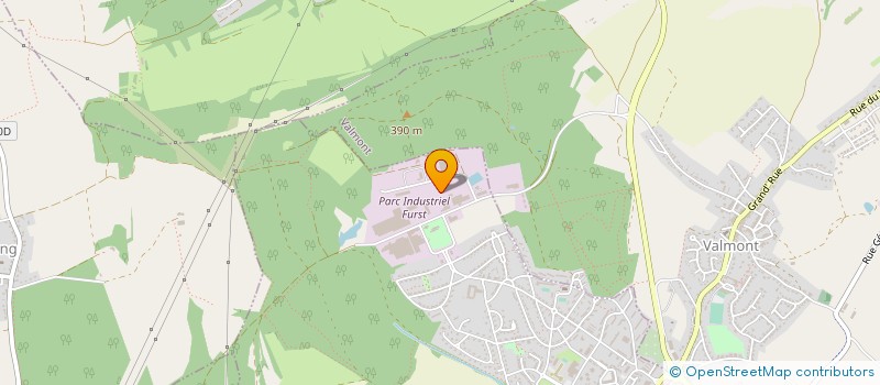 localisation de l'entreprise S.E.G.T.P  FOLSCHVILLER