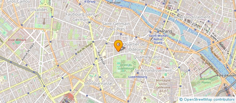 localisation de l'entreprise S E H B  PARIS