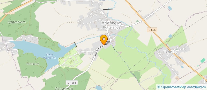 localisation de l'entreprise S.E. HONNERT ET FILS  REMERING-LES-PUTTELANGE