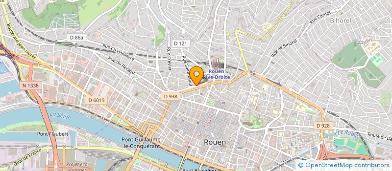 localisation de l'entreprise S.E.I  ROUEN