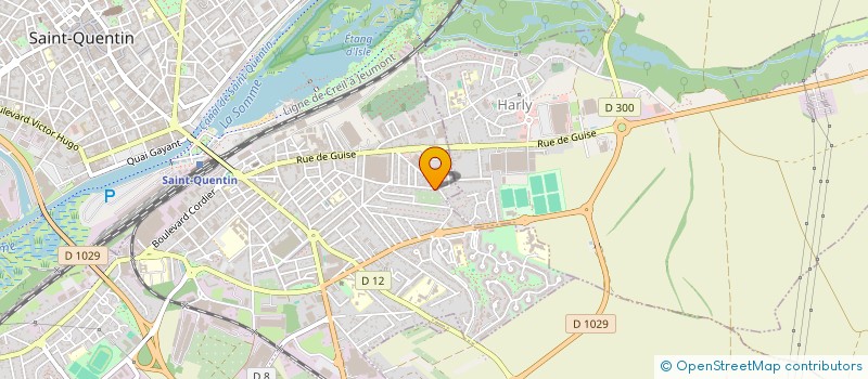 localisation de l'entreprise S E I A à SAINT-QUENTIN