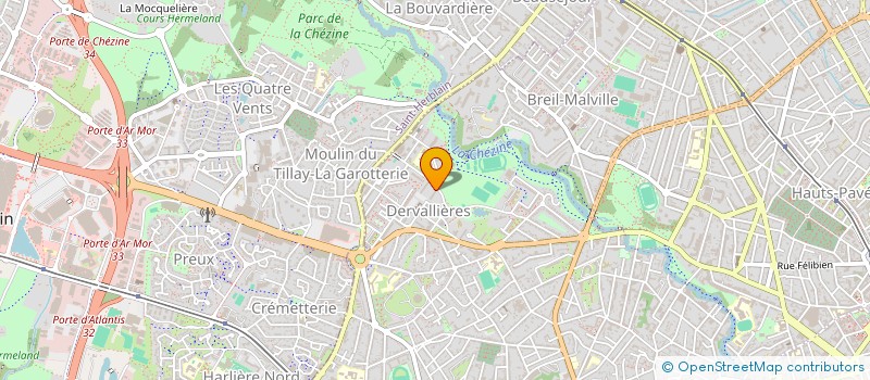 localisation de l'entreprise S.E.I.D. à NANTES