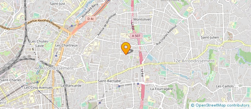 localisation de l'entreprise S.E.I.T.H. à MARSEILLE