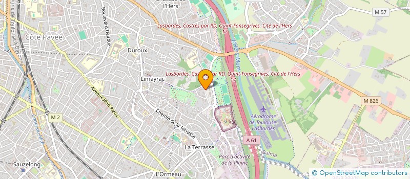 localisation de l'entreprise S.E.L.A.R.L. MESSANT ASSOCIES  TOULOUSE