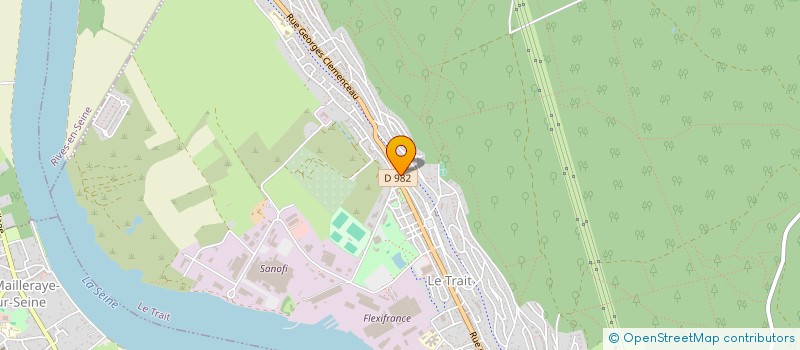 localisation de l'entreprise S.E.L.A.R.L PHARMACIE ZOLLI  LE TRAIT