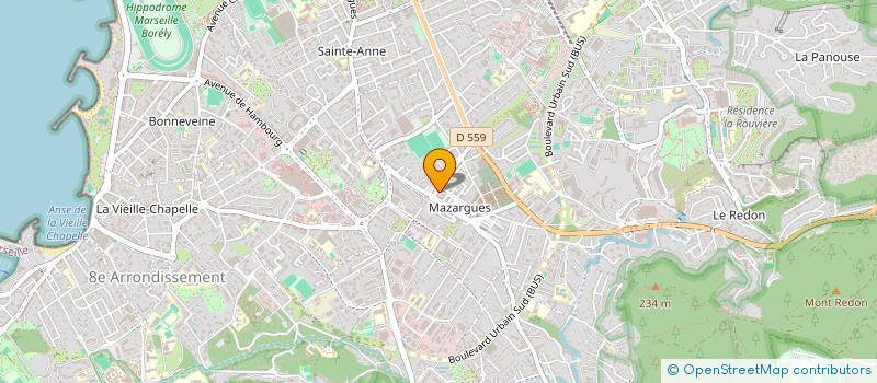 localisation de l'entreprise S.E.L.A.R.L.U SORIANO ALEXANDRA à MARSEILLE