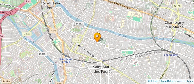 localisation de l'entreprise S.E.L CONCEPT à SAINT-MAUR-DES-FOSSES