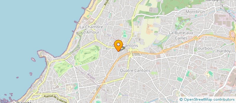 localisation de l'entreprise S.E.L.V.  ANGLET