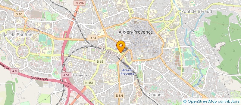 localisation de l'entreprise S.E.M D'EQUIPEMENT DU PAYS D'AIX  AIX-EN-PROVENCE