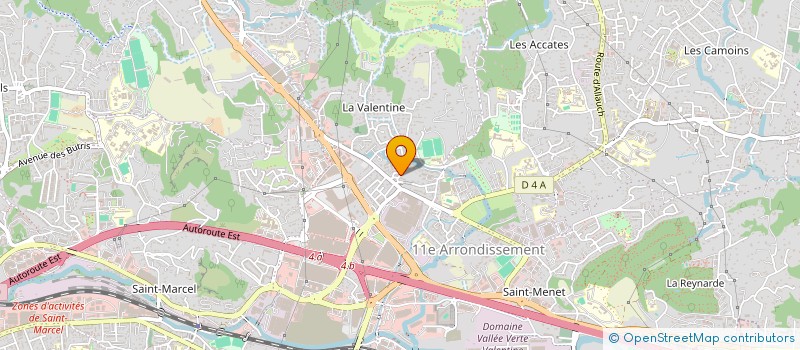 localisation de l'entreprise S E N A SYSTEME ELECT NORMES APPLIQUEES à MARSEILLE